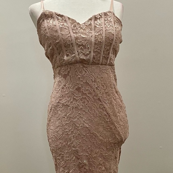 Emerald Sundae Dresses & Skirts - Emerald Sundae Mauve Dress